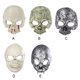 thumbnail image 5 of Billuyoard Escudo facial de Halloween Media espuma Guardia facial Fiesta Etapa Cosplay Traje Danza Prop, Negro Type3 NO3, 5 of 6
