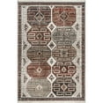 thumbnail image 2 of nuLOOM Evie Global Inspired Emblem Fringe Area Rug, 9' x 12', Beige, 2 of 2