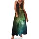 thumbnail image 1 of Vestido sin mangas Rainbow Galaxy, vestido de verano para mujer 2024, vestido morado, 1 of 7