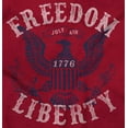 thumbnail image 2 of American Freedom Liberty 1776 Patriot Sweatshirt for Men or Women Brisco Brands S, 2 of 6