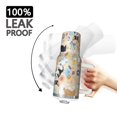 thumbnail image 3 of OBREWU Corgi Dog and Flower Florals Tumbler with Handle and Lid,Corgi Dog and Flower Florals 40oz Double Wall Vacuum Insulated Tumbler,Cups Gift for Women and Men, 3 of 7