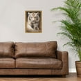 thumbnail image 3 of WFSposter White Tiger Canvas Wall Art Tiger Mother and Baby Lovely Cats Animal Picture Painting Large Animal Family Wall Decor Gallery Artwork for Bedroom Living Room Ready to Hang, 3 of 5
