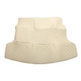 thumbnail image 1 of Alfombrilla de Carga de Maletero Trasero Unique Bargains para Honda CRV 2012-2016 XPE Cuero de Microfibra Beige Cara Plana Patrón Circular 3D, 1 of 1