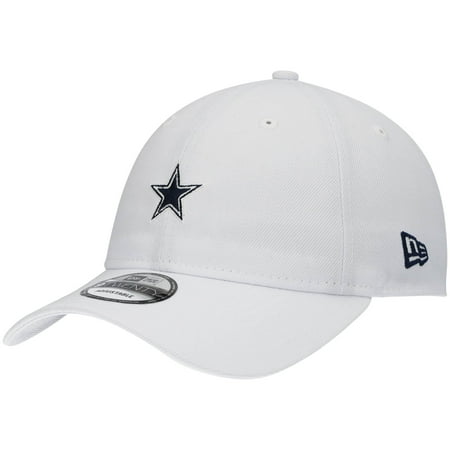 Men's New Era White Dallas Cowboys 9TWENTY Adjustable Hat - OSFA