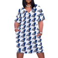 thumbnail image 1 of United Airlines-vestido holgado con bolsillo para mujer elegante vestido de novia para invitados vestidos de cóctel para playa, 1 of 6
