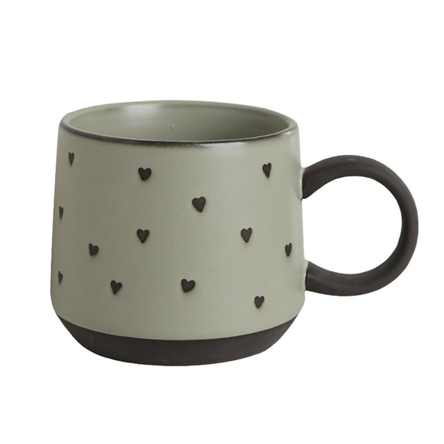 Ceramic Coffee Cup Unique For & Family G Full Cups Winter Coffee Mugs for Women Winter Mugs for Women Women Coffee Mug Wide Coffee Mug Kitchen Cups Set Porcelain Mug No Handle Cups for Kitchen