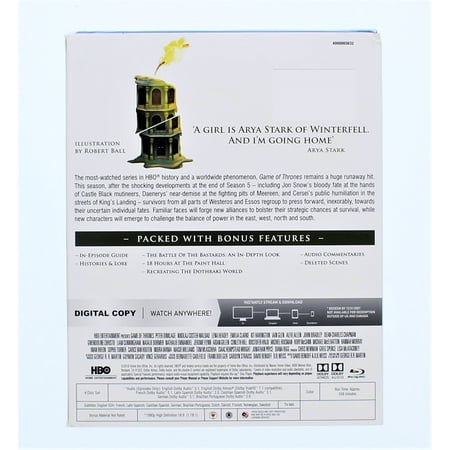 Game Of Thrones: Season 6 (Limited Edition Blu-ray )