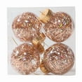 thumbnail image 2 of AYktou 4 Pcs Christmas Balls Ornaments Set, 2.3 Inch Transparent Raffia Contents Hanging Ball Christmas Tree Decorative Balls Diverting Ball Gift for Xmas Tree Festive Home Living Room Decor, 2 of 6
