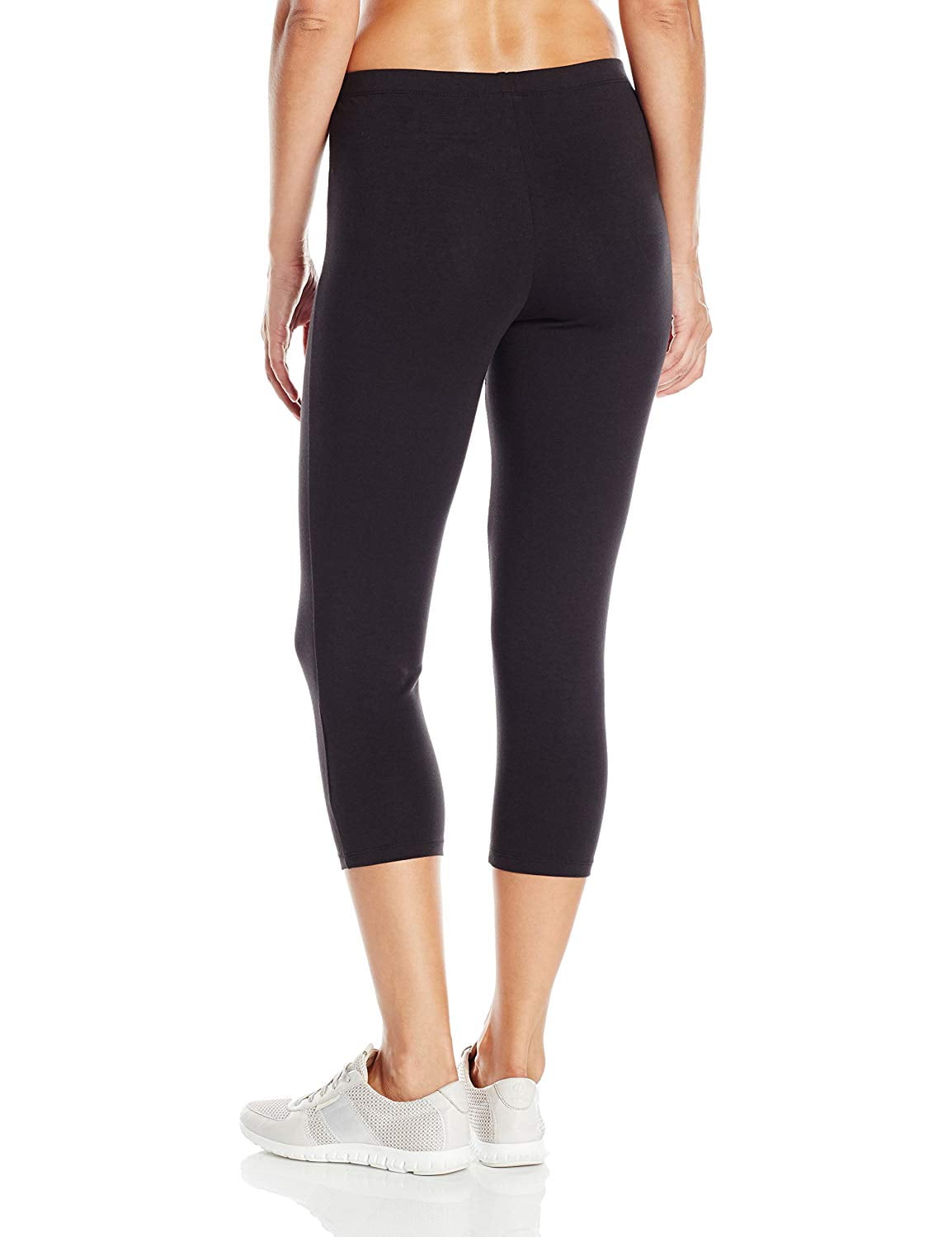Hanes Women's Stretch Jersey Capri, Black, Medium Walmart Canada