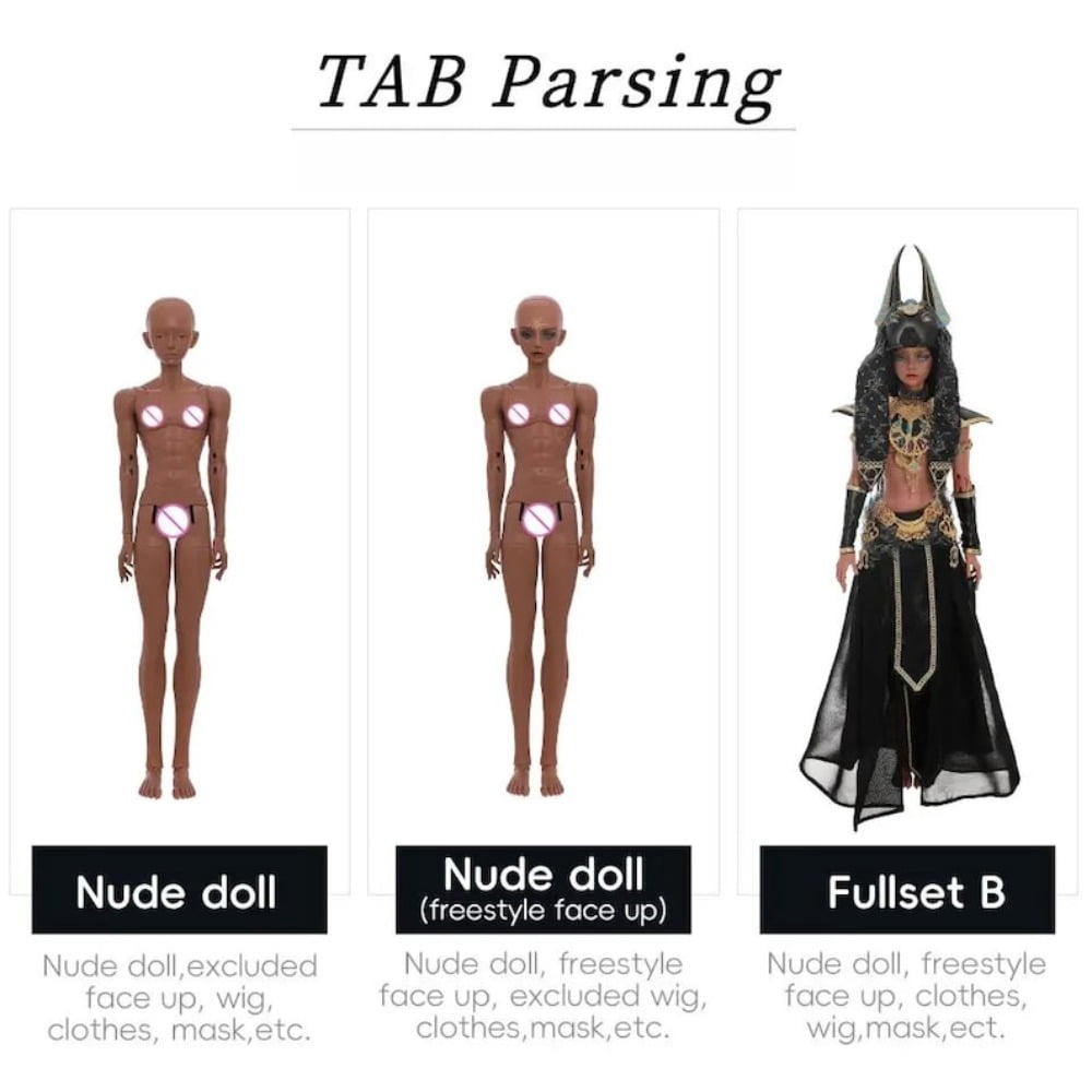 ShugaFairy Anubis 1/4 Bjd Dolls Fantasy Ancient Egypt Mysterious Guard High Quality Ball Jointed Dolls Gifts