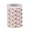 Watercolor Pink Maple Leaves, variant on 5 Rolls Christmas Ribbon 1.5 inch Wide Decorative Ribbon for Gift Wrapping and Holiday Decorations Watercolor Pink Maple Leaves