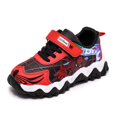 thumbnail image 2 of Disney niños de dibujos animados niños niñas antideslizante fondo suave zapatos de malla transpirable zapatos casuales zapatos deportivos estudiante zapatos para correr34-insole-21.7 cm Gao Jinjia LED, 2 of 2