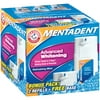 Mentadent® Advanced Whitening Refreshing Mint 5.25 oz. Refills + Bonus Base Toothpaste 2 ct Box