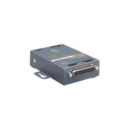 Lantronix Device Server EDS1100 1 Port Secure RS232/422/485 Serial to IP Ethernet Gateway - Device server - 10Mb LAN, 10