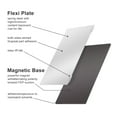 thumbnail image 4 of Labymos Resin 3D Printer Build Plate Flexible Spring Steel Plate Flex Bed and Magnetic Base, 4 of 8