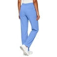 thumbnail image 6 of Scrub Pants For Women Elastic Waist Wide Leg Workwear Trouser Ladies Fall Medical Nurse Uniform Casual Trouser S-XXL, 6 of 7
