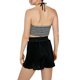 thumbnail image 4 of VISgogo, pantalones cortos sueltos elásticos informales para mujer, pantalones cortos de cintura alta plisados de Color sólido a la moda VISgogo  moda, 4 of 5