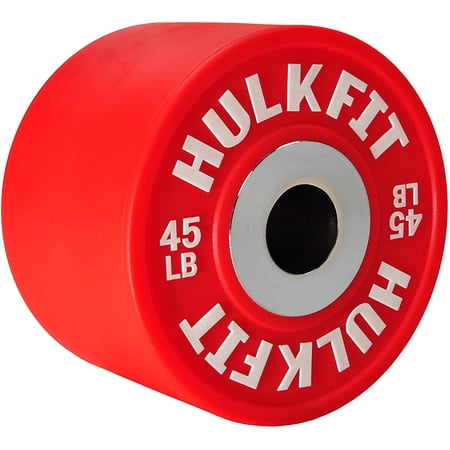 HulkFit 2 In. Dumbbell Plate with Steel Hub  Single  45 Pounds