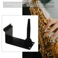 thumbnail image 3 of FENGGUIQU Soporte De Pared Negro Para Flauta Y Saxofón En Hierro Y Plástico Duradero, 3 of 8