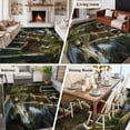 thumbnail image 5 of 6'x9' Area Rugs, Forest Deer Indoor Outdoor Area Rug for Living Room Bedroom, Farmhouse Elk River Washable Bathroom Rugs Kitchen Floor Carpet Mats Home Decor Aesthetic, 5 of 8