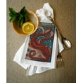 thumbnail image 2 of Bellingham, Washington, Octopus Mosaic (100% Cotton Tea Towel, Decorative Hand Towel, Kitchen and Home), 2 of 3