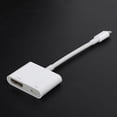 thumbnail image 2 of Cable Adaptador HDMI Bling Bling para IOS a TV blanco, 2 of 12