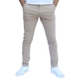 thumbnail image 1 of Pantalón skinny de gabardina stretch John Silver  Skinny de gabardina color arena, 1 of 2