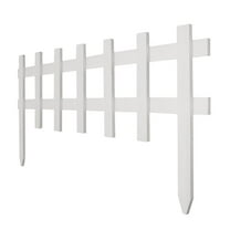 Greenes Fence White Wood Picket Fence
