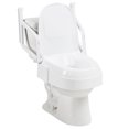 thumbnail image 2 of Drive Medical PreserveTech Universal Raised Toilet Seat with Pivoting Armrests, 2 of 2