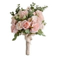 thumbnail image 1 of Ramo de dama de honor Flor de dama de honor Elegante ramo de flores de seda Artificial estilo B, 1 of 9