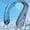 Blue, variant on NIYPS Neck Fan with Cooling Plates,5500mAh Neck Fans that Blow Cold Air Rechargeable Battery Operated,Bladless Personal Air Conditioner Wearable Fans that Blow Cold Air for Travel