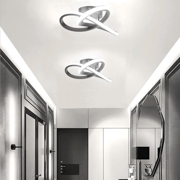 Luces de techo de pasillo LED modernas Luz montada en el pasillo de la sala de estar del hogar (A) Lamparas
