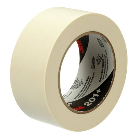 UPC: 0051115647420 | 3M 201+ General Use Masking Tape  2 Inches x 60 Yards  Tan
