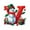 V, variant on OAVQHLG3B 26 Snowman Alphabet Ornaments for Christmas Tree, Red Initial Letter Hanging Pendant with Green Hat Mini Monogram Hanging Decorations for Christmas Tree Party Gifts DIY Decor 3.9 Inch