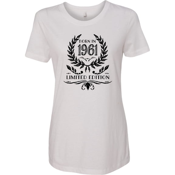 Inktastic Born in 1961 Limited Edition Women's T-Shirt