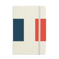 thumbnail image 1 of Carnet Officiel Drapeau National France Europe Couverture Rigide en Tissu Journal Classique, 1 of 3