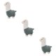 thumbnail image 3 of Vogacara Animal Llama Alpaca Peluche Muñeco Confort para Salón Verde 28cm Type1, 3 of 6