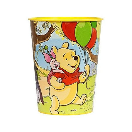 Pooh Plastic Party Cup (each)