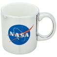 thumbnail image 3 of NASA Logo Chrome Finish 18 oz Ceramic Mug, 3 of 4