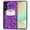Purple Composition Book, variant on WIRESTER Shockproof Soft Rubber Cover Case for Samsung Galaxy S24 FE 6.7", Blue Composition Book