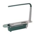thumbnail image 2 of MTBLYS Telescopic Sink Caddy Kitchen Sink Basket with Extendable Arm Removable Over Sink Organizer Dish Sponge Storage Rack Countertop Drying Rack Kitchen Sink Accessories, 2 of 9