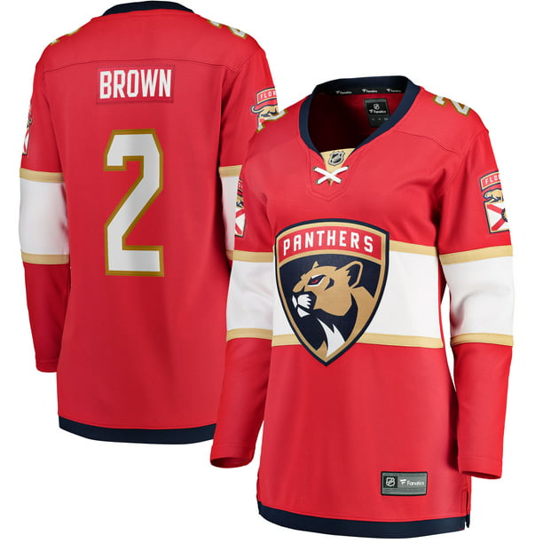 Josh Brown Florida Panthers Fanatics Branded Women's Home Breakaway Player Jersey - Red