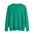 thumbnail image 6 of Itsame Cardigan Sweater Women Loose Button V-Neck Sweaters Long Sleeve Sweatertop Green Size S, 6 of 9