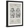 thumbnail image 2 of "Lantern 1894 Old Paper" Framed Painting Print, 2 of 4
