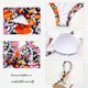 thumbnail image 4 of Gibobby Trajes de baño mujer una pieza Traje de baño sexy para mujer Romántico Impreso floral Sexy Recorte Bikini Traje de baño Elegante Traje de baño de(Naranja,XL), 4 of 5