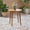Teak, variant on Jaxson Outdoor Acacia Wood Round Bistro Table with Straight Legs, Teak