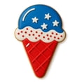 thumbnail image 6 of Ice Cream Cone Cookie Cutter with Waffle Cone Detail – 4x2.56 Inches, Summer Treat Baking Mold (Random Color), 6 of 7