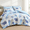 Blue Starfish-King (104"x90"), variant on Forter Set King Size Beach Cthemed Bed In A Bag 7 Pieces Nautical Seaweed & Starfish Soft Summer Bedding Sets For All Seasons(104