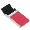 thumbnail image 1 of Boîtier, Intérieur en Acier Inoxydable Flocage PU Cuir Magnétique Flip Housse de Transport de Protection pour l'Extérieur Noir, Bleu, Rouge, Rose Rouge, 1 of 8