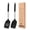 Black, variant on Pack of 2 Silicone Solid Turner, Non Stick Slotted Kitchen Spatulas, High Heat Resistant BPA Free Cooking Utensils, Ideal Cookware for Fish, Eggs, Pancakes(Blue)